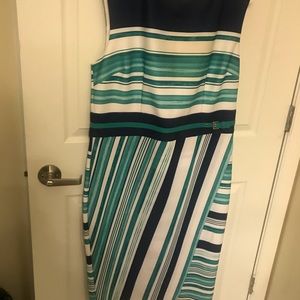 Blue Stripe Dress